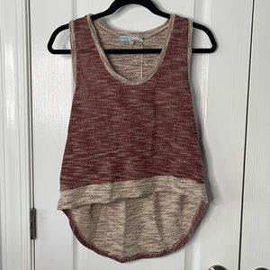 NWT Cecico Knit Mississauga Tank- Medium
